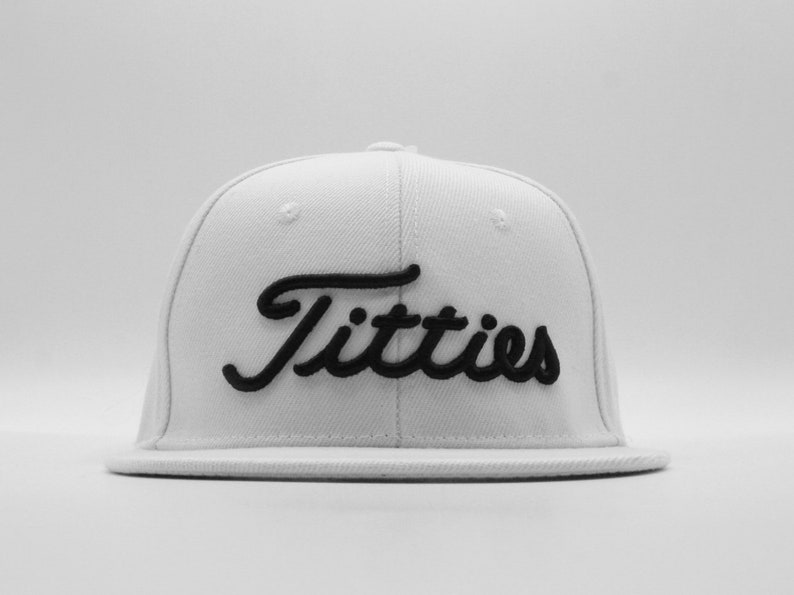white golf cap