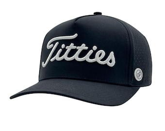 Titties Cap Leistung Baseball Golf Hut, Lustig, Titty, Papa Golfen, Freund, Vatertagsgeschenk, Geschenke Ihm