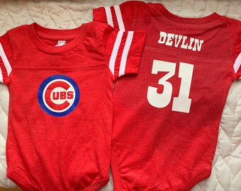 baby cubs jersey personalized