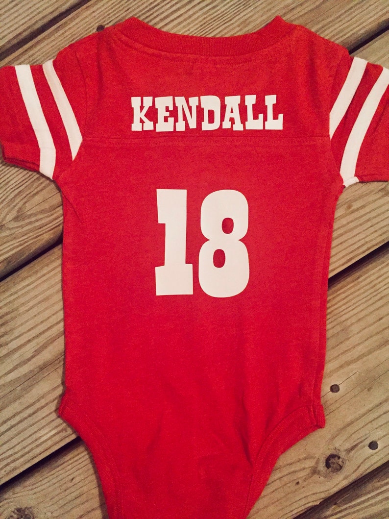 Ole Miss Baby Jersey Onesie Personalized Baby Gift Col Reb Etsy