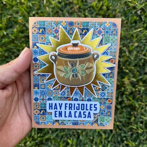 zinnen van mama. Hay frijoles en la casa. “Tarjeta”, tarjeta para mamá en el día de las madres