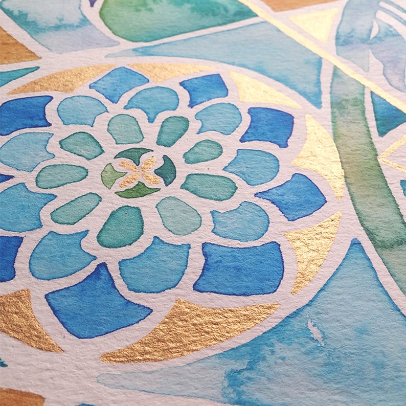 Ketubah Wedding Ketubah Jewish wedding Gift Painted Ketubah Modern Ketubah Star Of David Ketubah Custom Ketubah Watercolor Ketubah