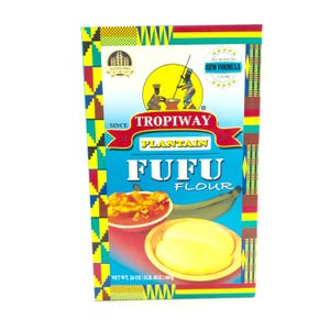 Tropiway Plantain Fufu Flour - Pack of 4