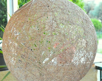 Handmade Pendant Light 35–45cm | Boho Statement Lighting | Wedding & Event Ceiling Lamp
