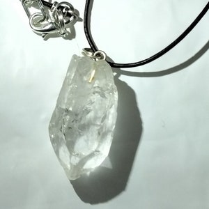 QUARTZ CRYSTAL  necklace