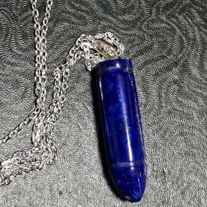 LAPIS BULLET necklace