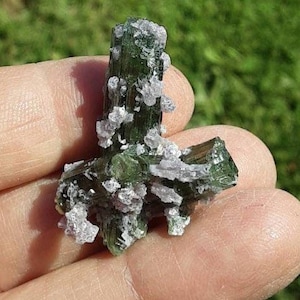 TOURMALINE with LEPIDOLITE