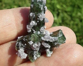 TOURMALINE with LEPIDOLITE
