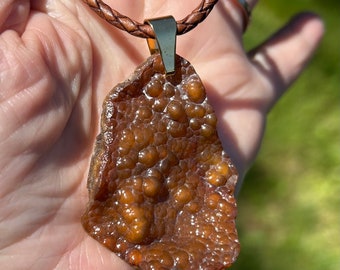 CORAL FOSSIL NECKLACE