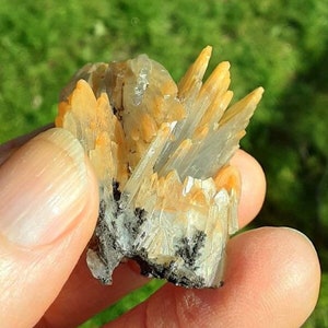 BLUE BARITE BLADES specimen