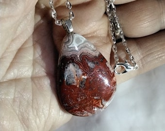 CRAZY LACE AGATE necklace