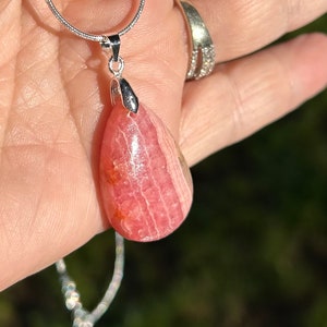 RHODOCHROSITE NECKLACE