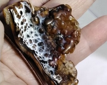 CORAL FOSSIL NECKLACE