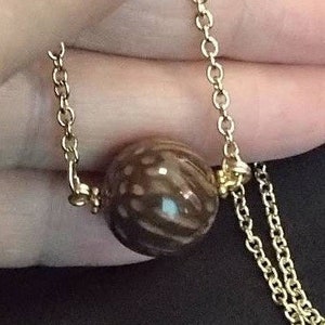 FOSSILIZED PALM WOOD necklace
