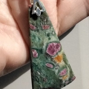 RUBY ZOISITE NECKLACE