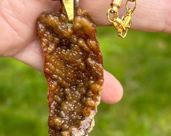 CORAL FOSSIL NECKLACE