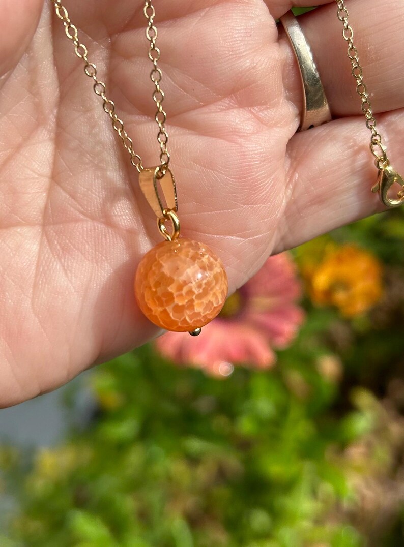 CARNELIAN NECKLACE Etsy