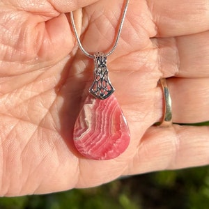 RHODOCHROSITE NECKLACE