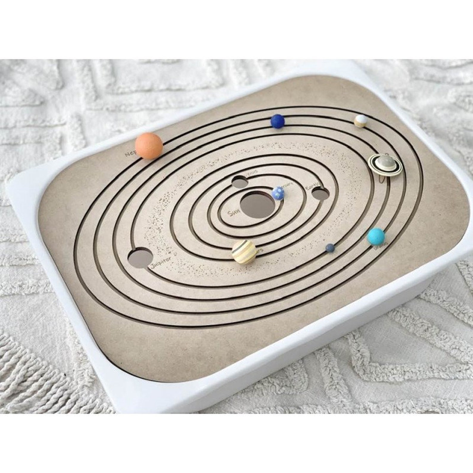 FLISAT / TROFAST Space Insert for Table or Tub. IKEA. Wooden Etsy UK