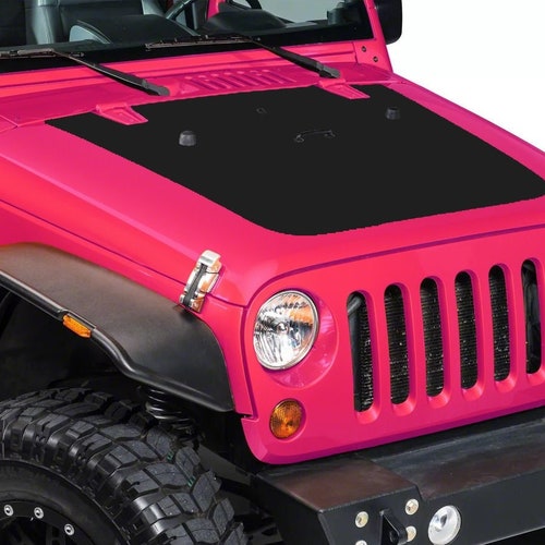Hood Decal Compatible With Jeep Wrangler JK 2007-2018 3M Vinyl - Etsy