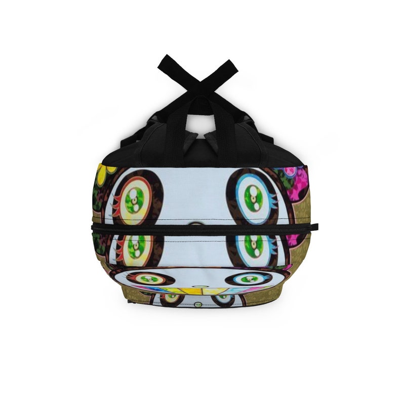 Takashi Murakami Japan Pop Art white Backpack Made in USA