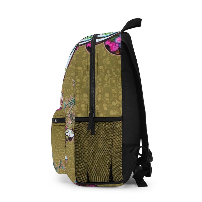 Takashi Murakami Japan Pop Art white Backpack Made in USA