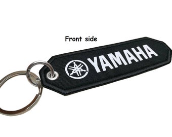 QUALITY YAMAHA EMBROIDERED KEYRING UK SELLER. QUALITY YAMAHA EMBROIDERED KEYRING UK SELLER.