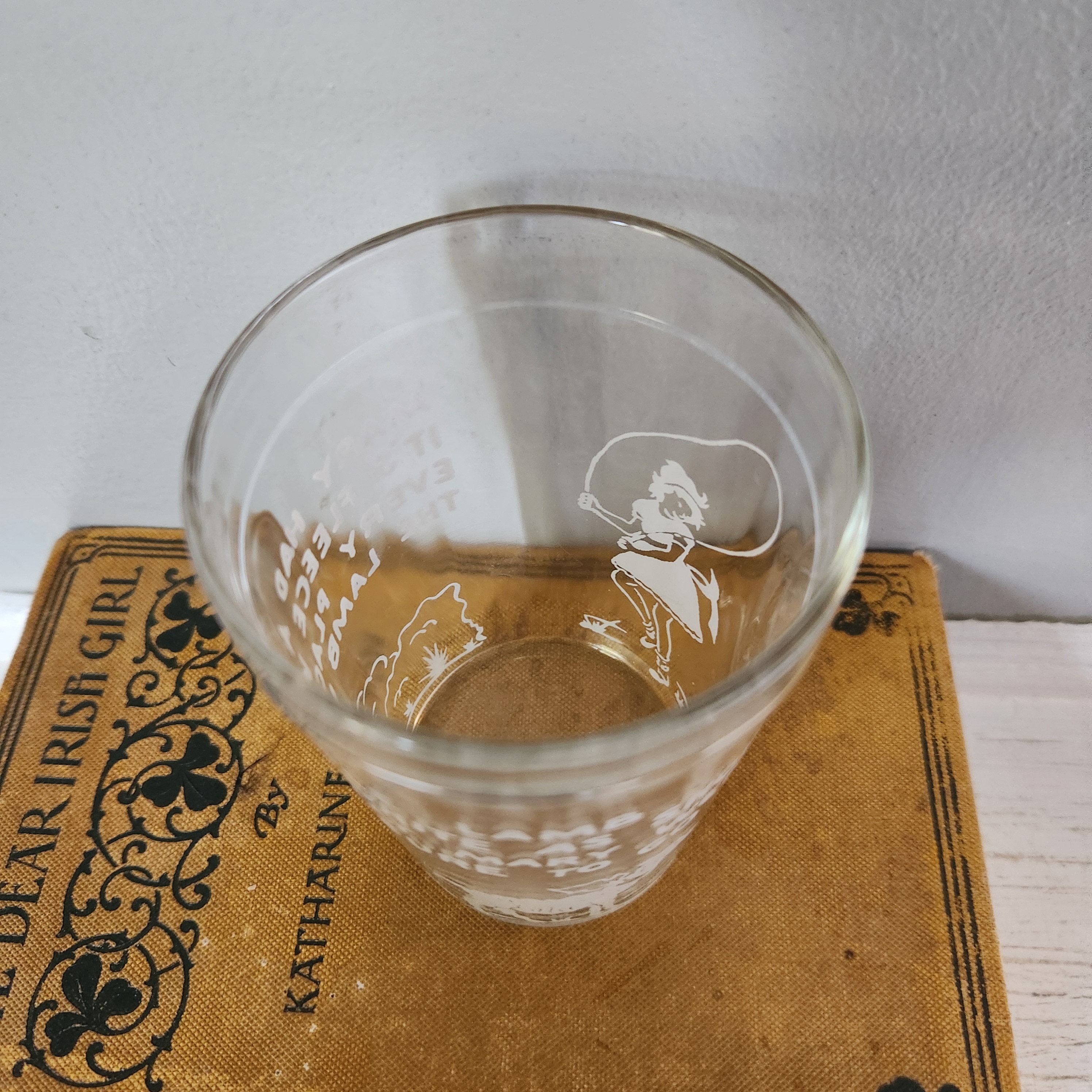 Vintage Clear Glass Mary Had a Little Lamb Juice Glass / Baby Glass -  Excellent Condition! - Etsy
