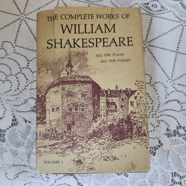 The Complete Works of William Shakespeare - Vol 1 - The Plays and Poems - Great Vintage Condition