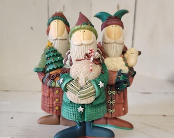 Heartwood Creek Jim Shore Nativity Wise Men Set 3 Figurines