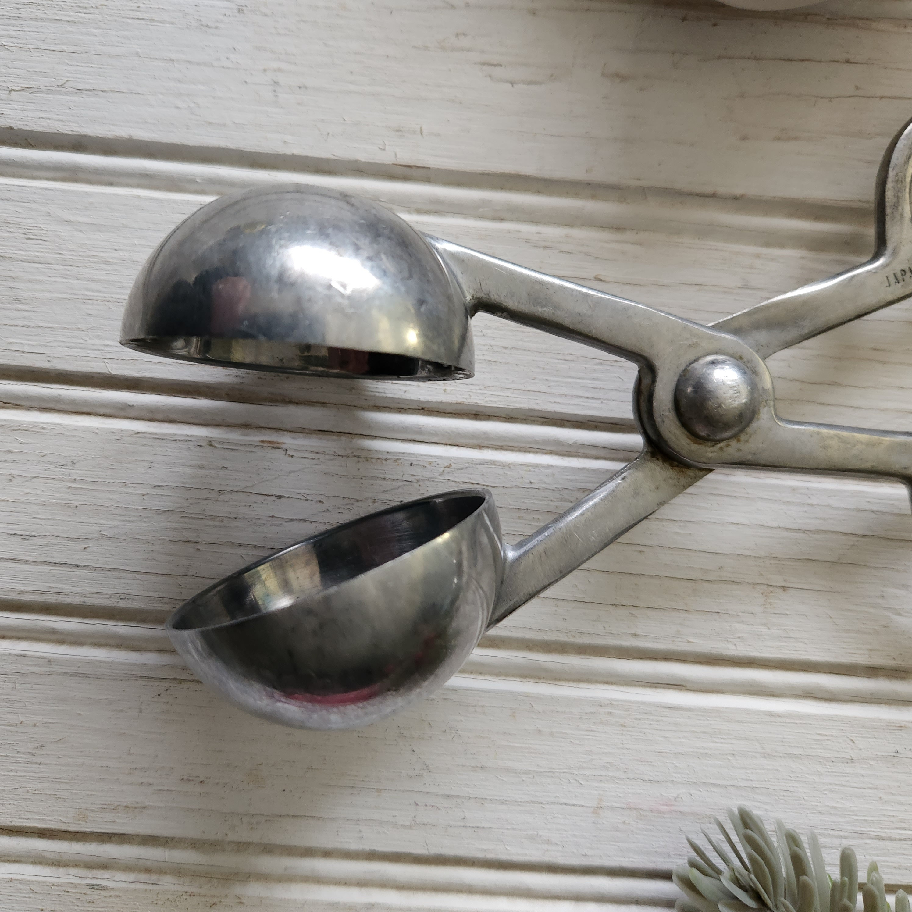 Vintage Metal Melon Baller / Cookie Scoop Kitchen Gadget Etsy