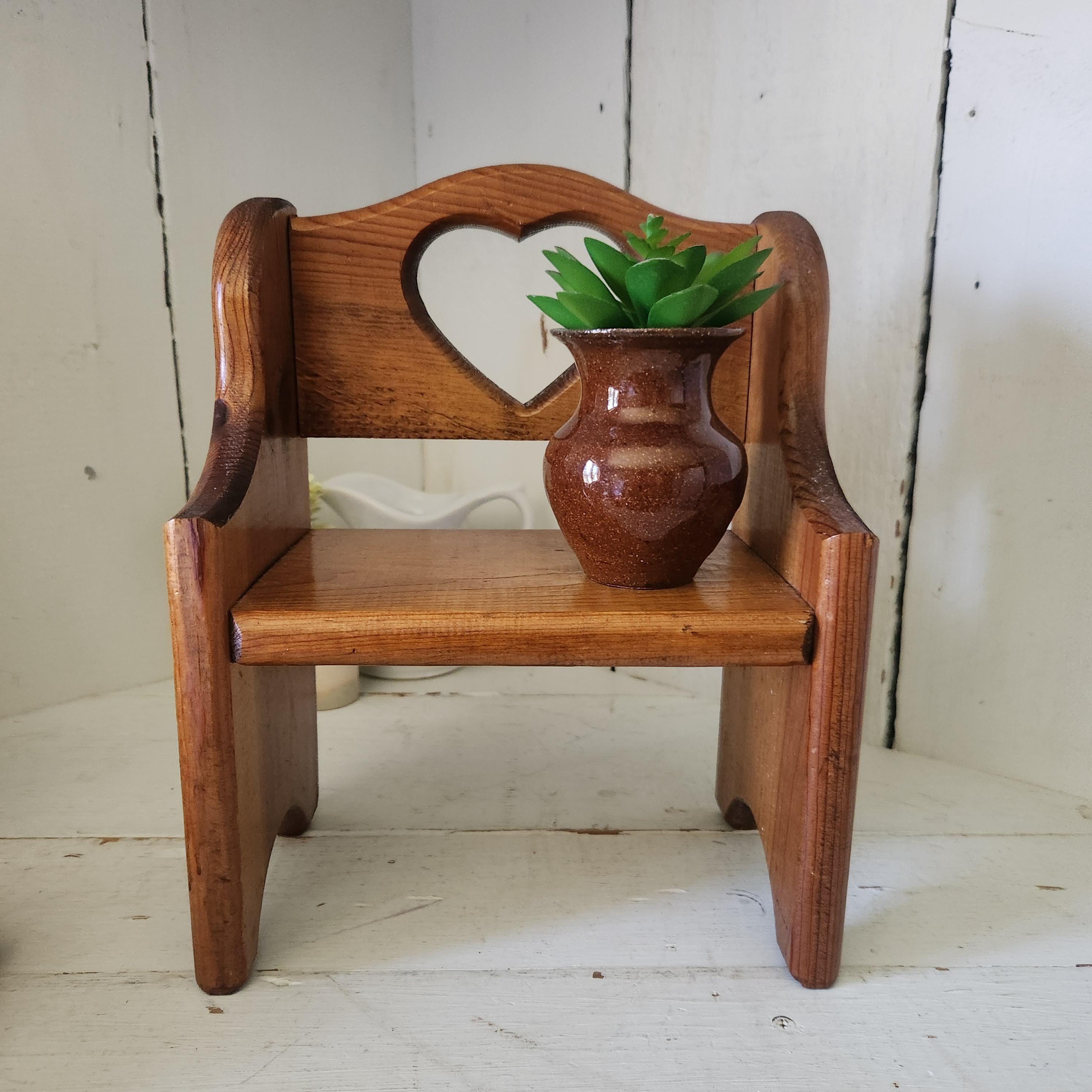 Chair Plant Holder Vintage - Etsy