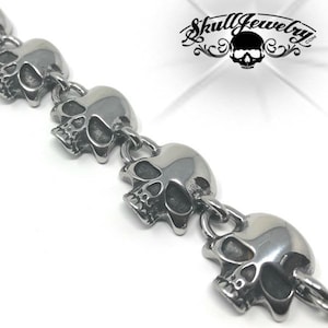 Keith Richards &#39;Old School&#39; 28&quot; Skull Necklace (n200-28&quot;)