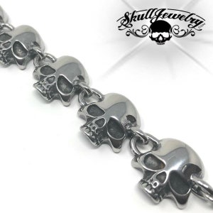 Keith Richards &#39;Old School&#39; 24&quot; Skull Necklace (n200-24&quot;)