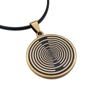 Lakhovsky MWO Radionics Pendant, Orgonite Wave Transmitter Orgone Necklace, EMF Wave Protection Amulet, Strong Energy Healing