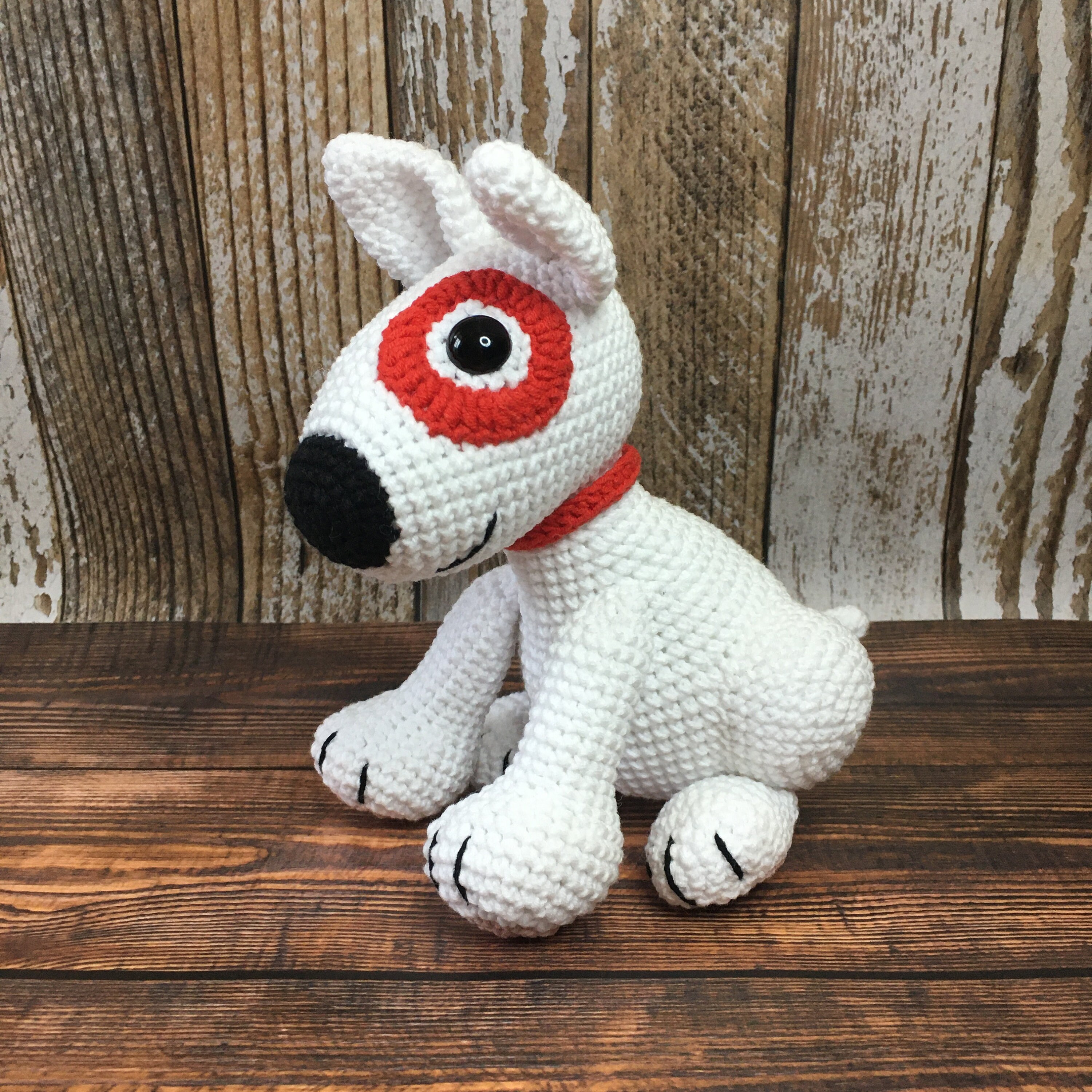 stuffed target dog