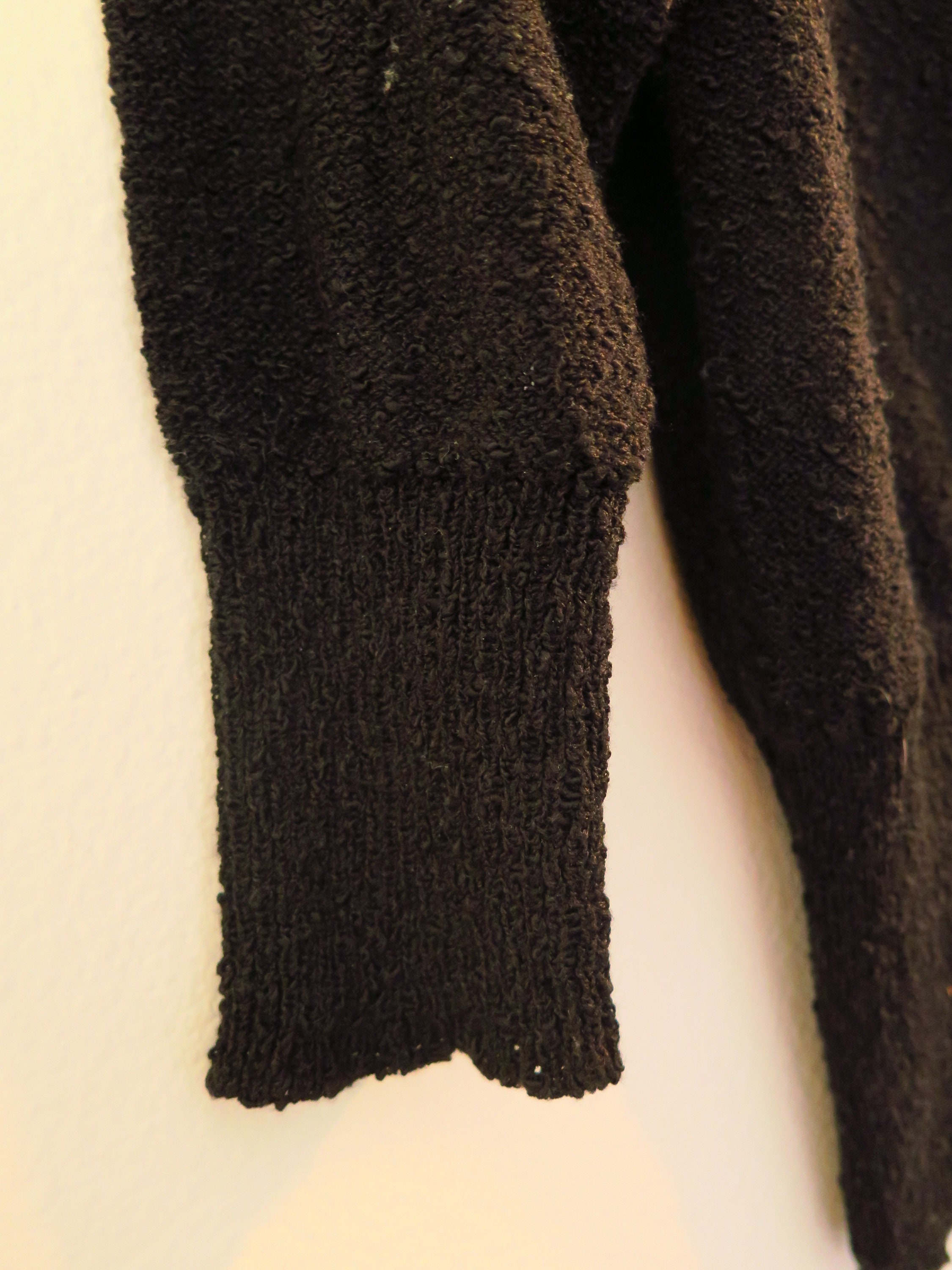 80s Era Vintage Beaded Black Sweater Top in Women's Size - Etsy