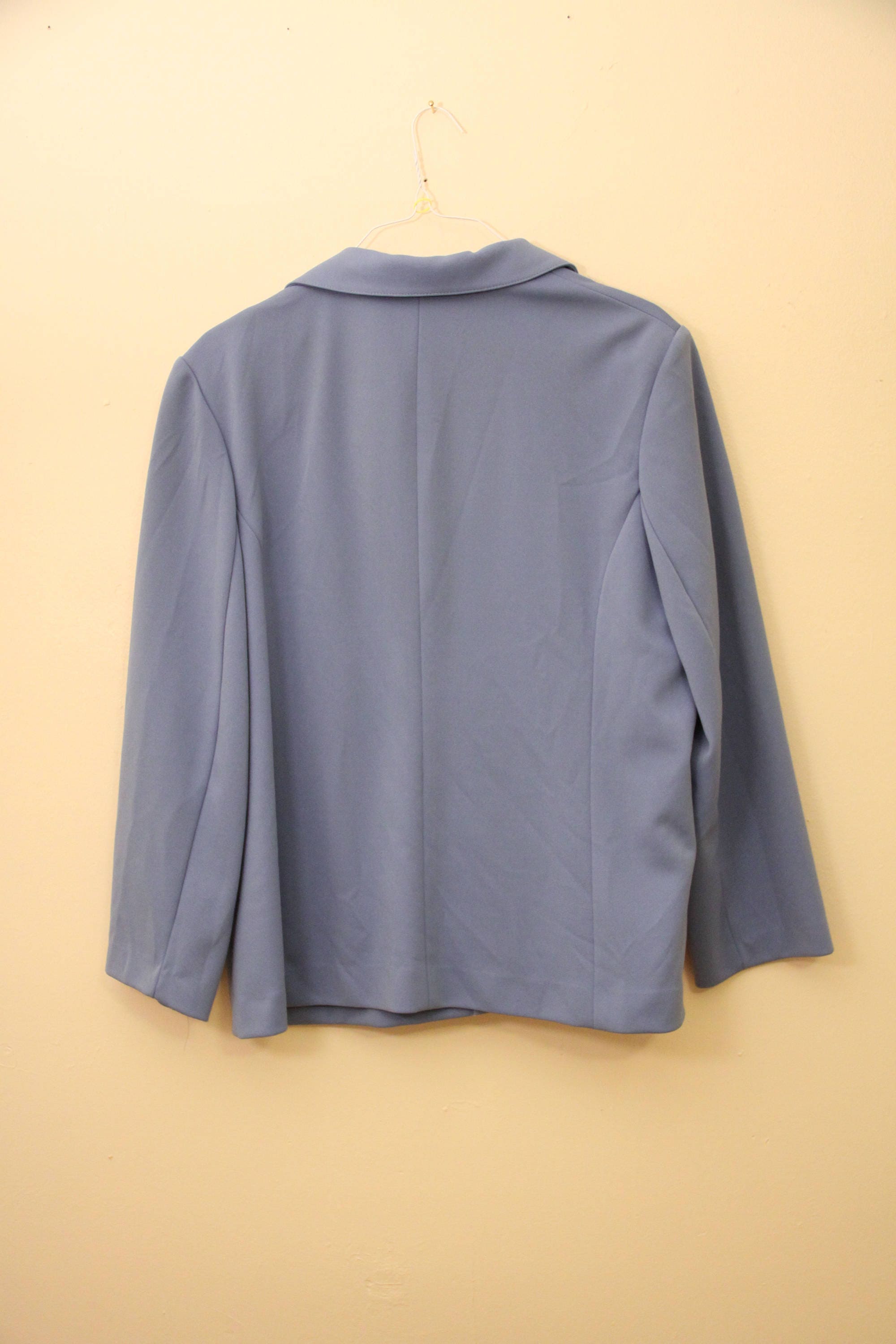 60s Era Vintage Retro Blue Blazer Jacket in Women's Estimated Size ...