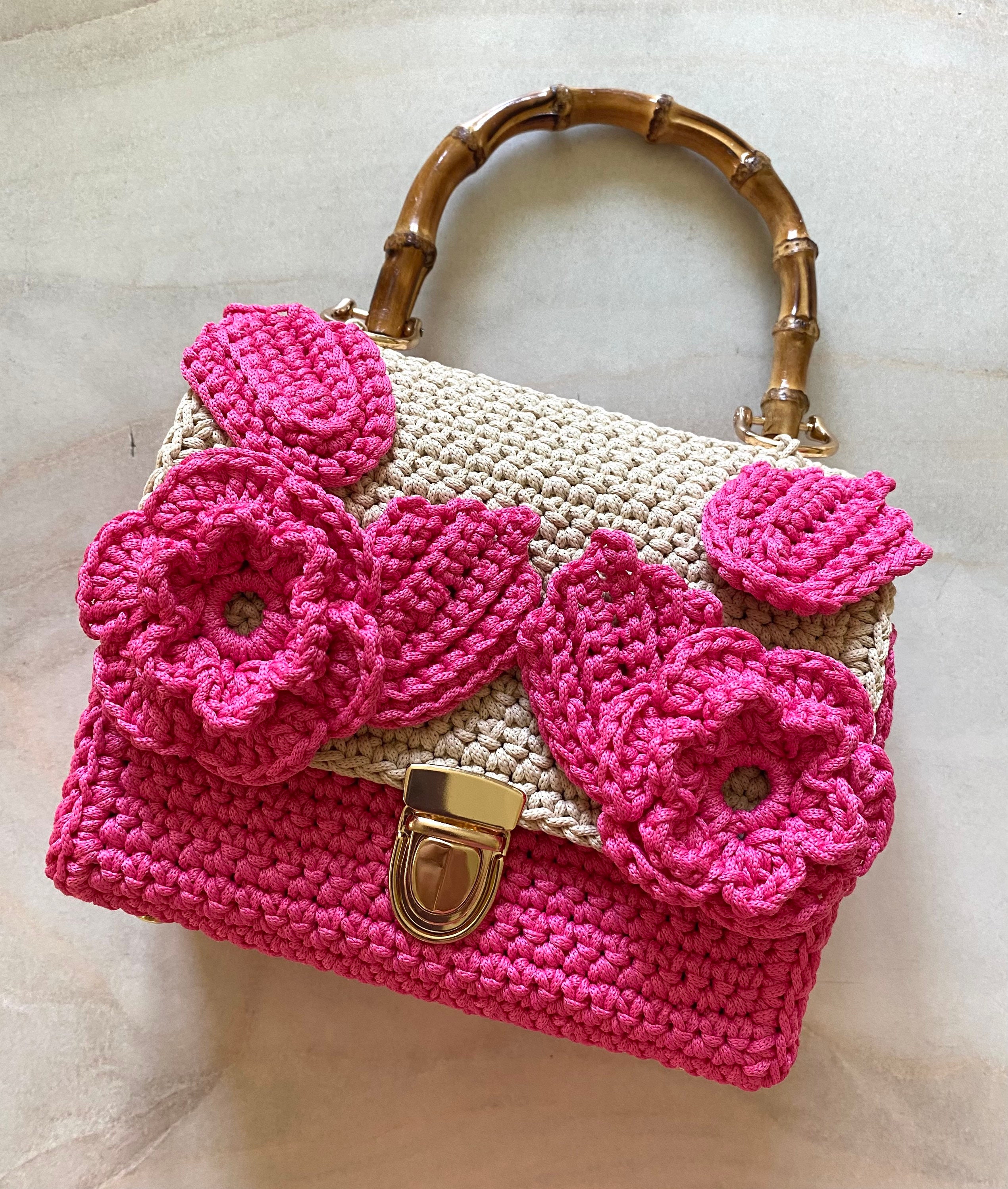 New trendy crochet handbags/clutches/purse design ideas 2024 - YouTube