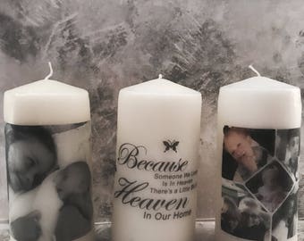 personalised candles etsy