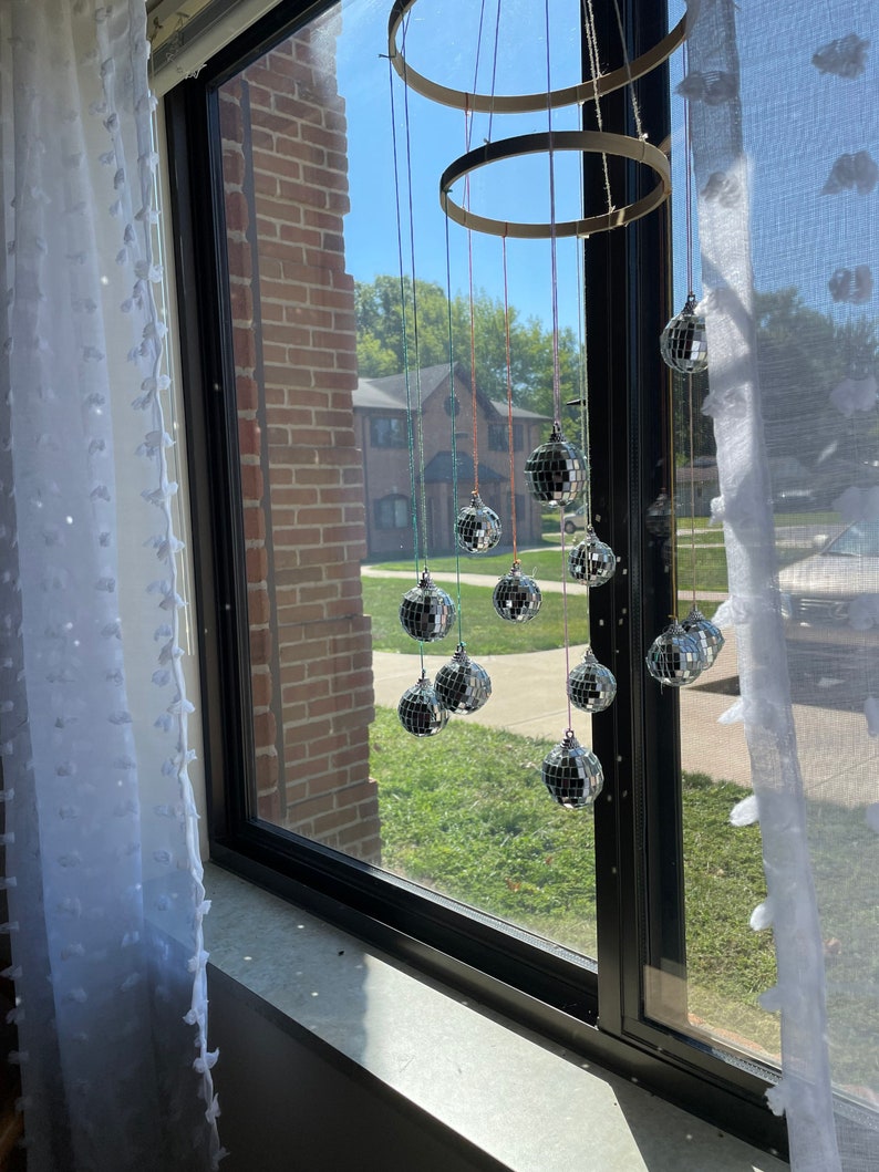 Disco Ball Chandelier Etsy