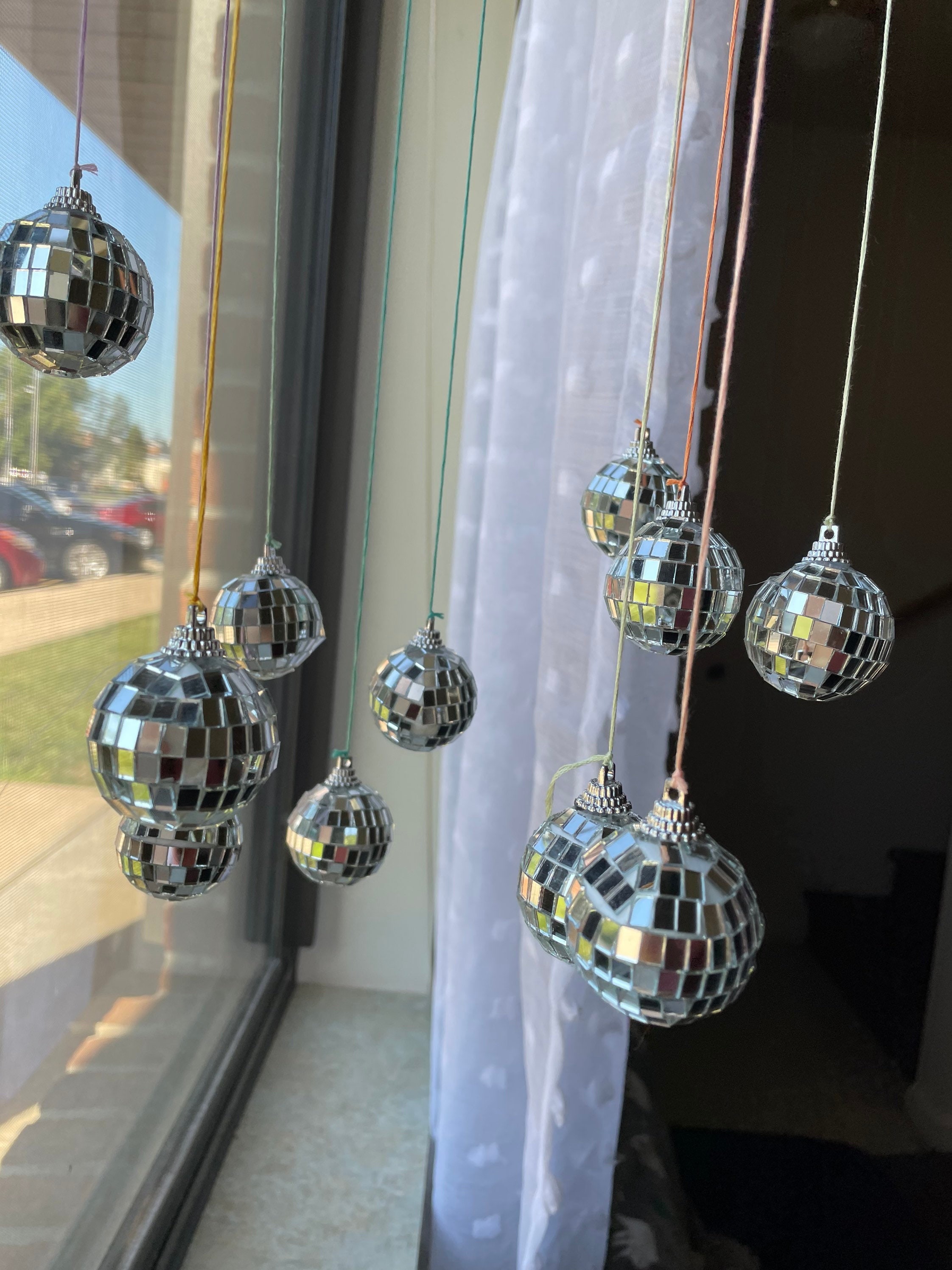 Disco Ball Chandelier Etsy
