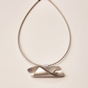 silver collar pendant necklace, contemporary collar necklace, silver minimalist collar necklace, free shipping, christmas ooak gift for her