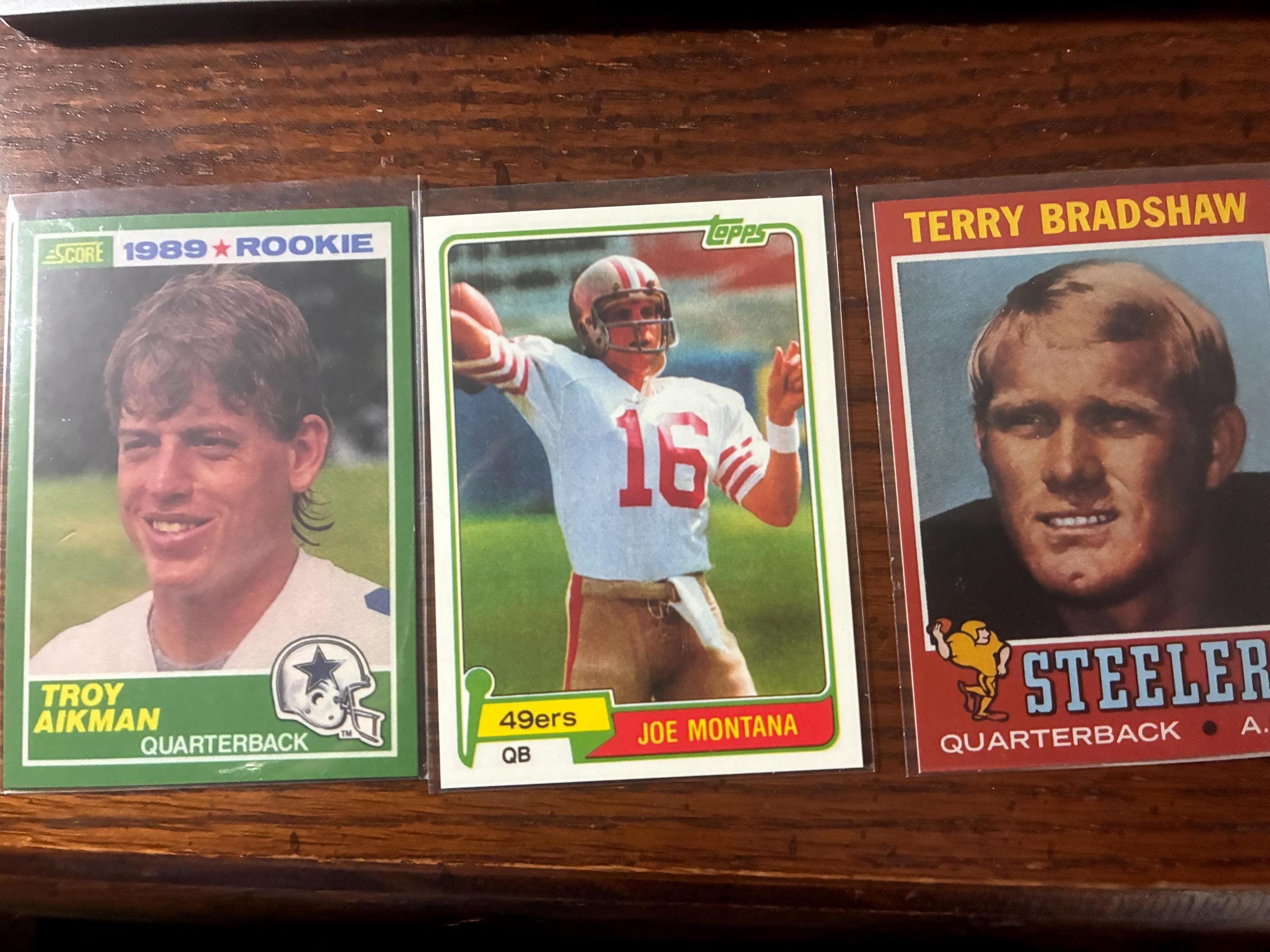 Troy Aikman Rookie Card - Etsy