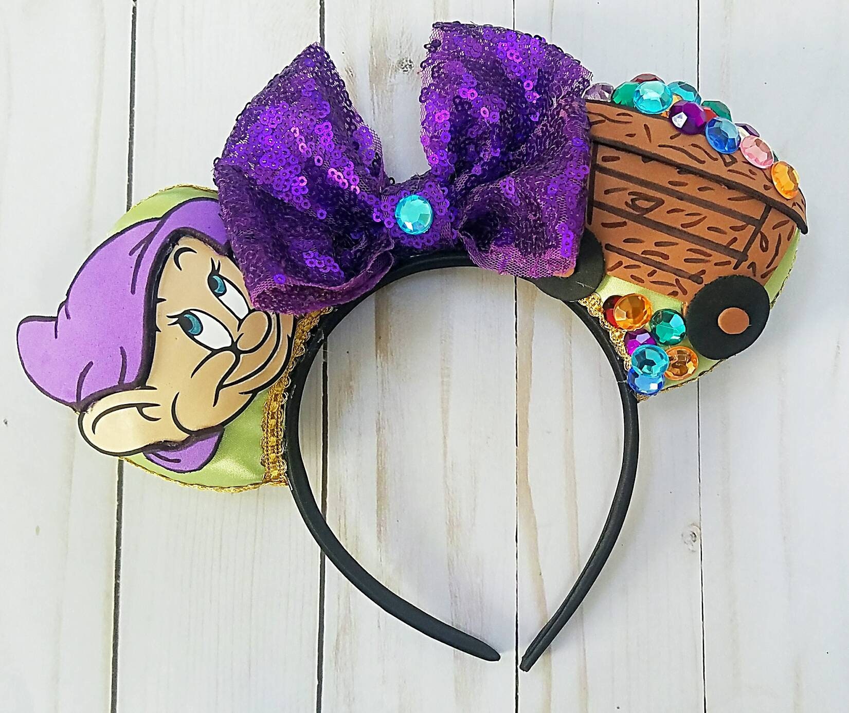 Snow White Dopey The Seven Dwarfs Mouse Ears