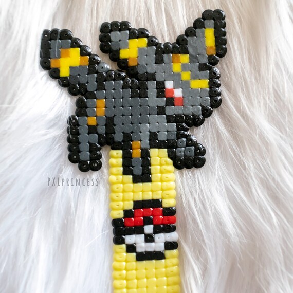 Zoroark Umbreon Bookmark Pixel Art Bookmark Hama Perler Beads