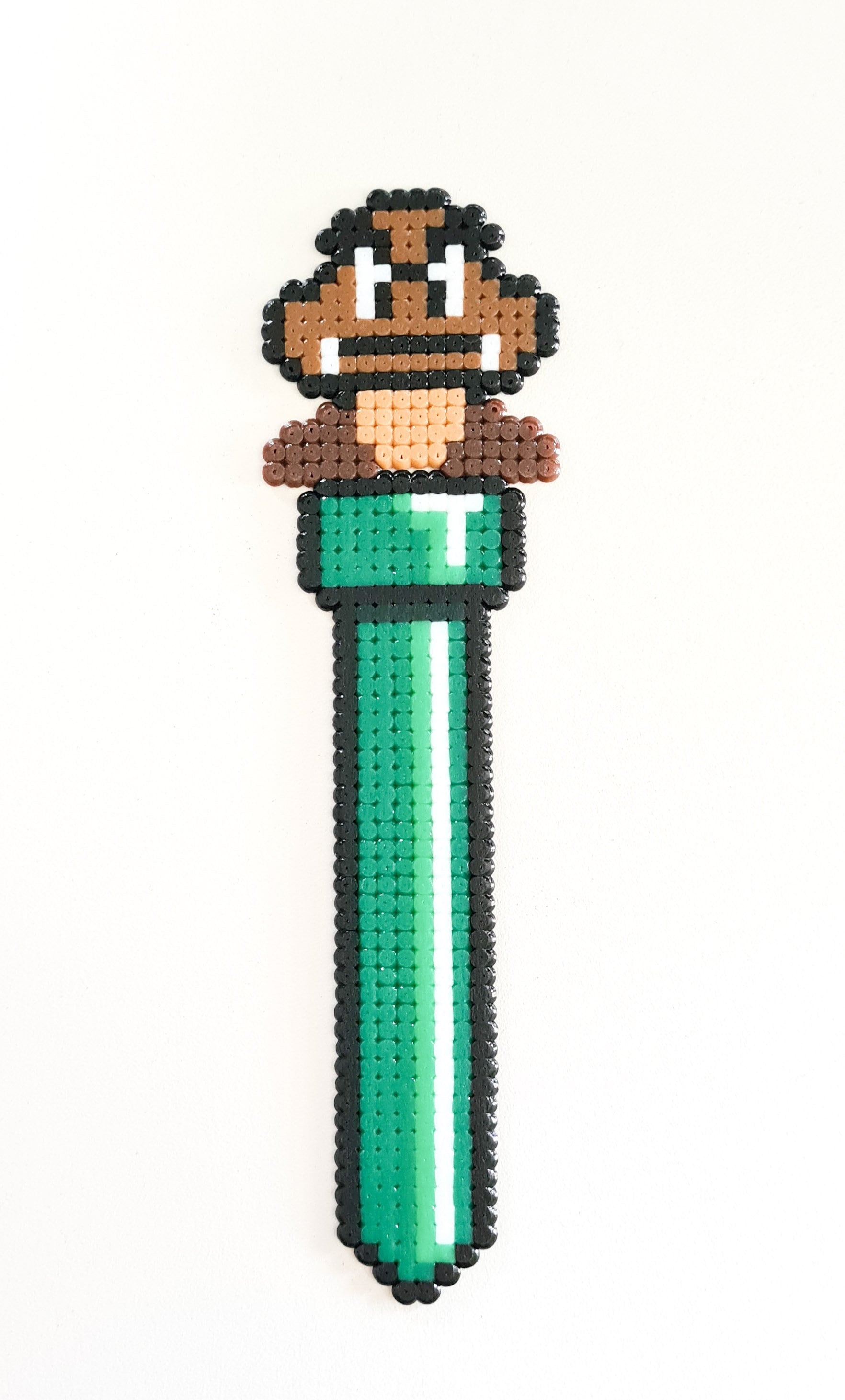 Super Mario Yoshi Bookmark Pixel Art Piranha Nintendo Hama Perler