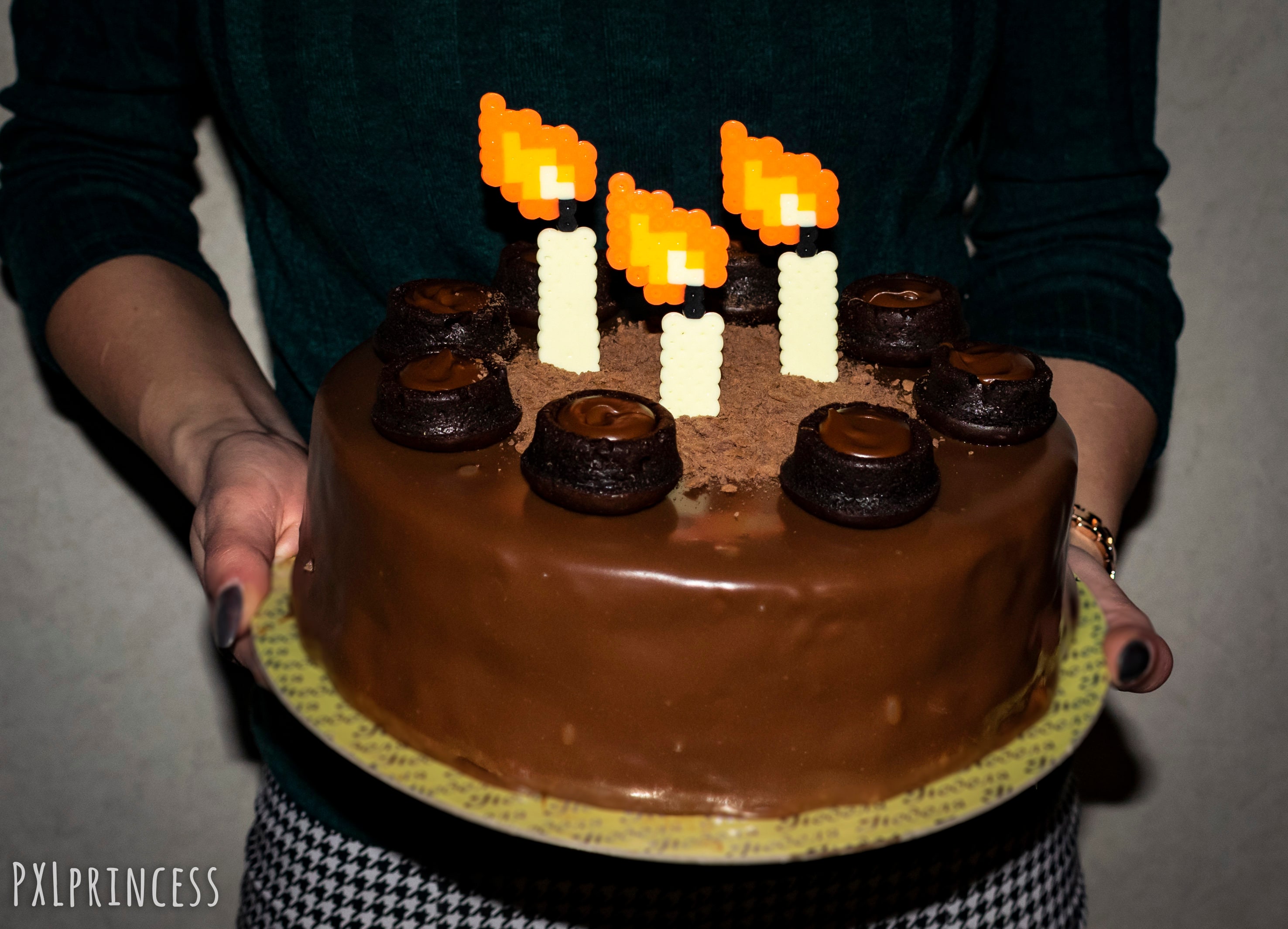 Fuse Bead Flameless Candles