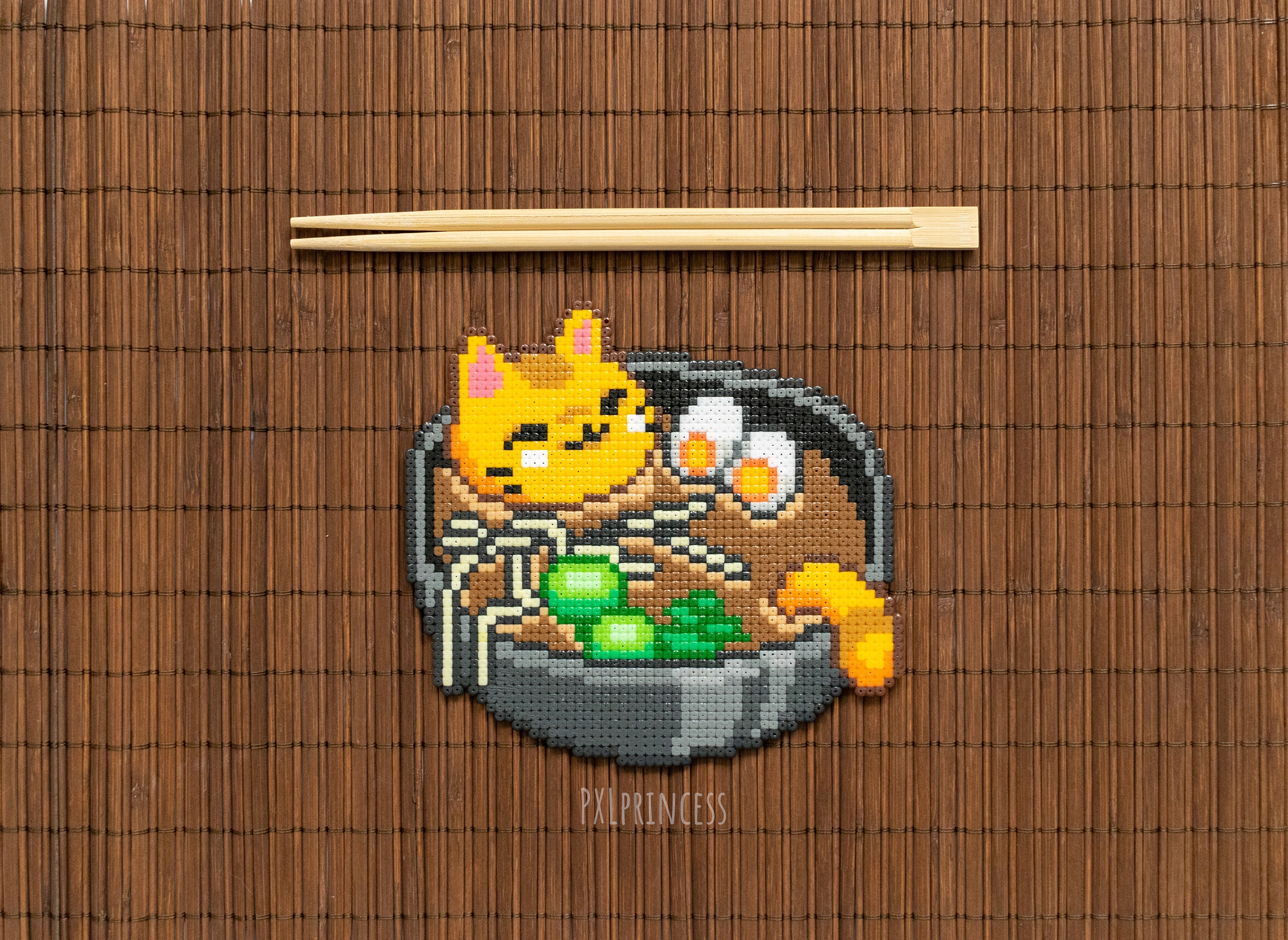 Pixel Cat Ramen~ by luckyworld2510 on DeviantArt