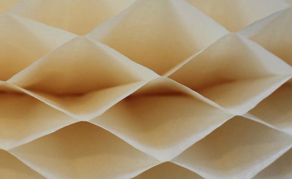 6 Pack Ivory Honeycomb Paper Popup Craft Pad 7 Inches X 9 Etsy